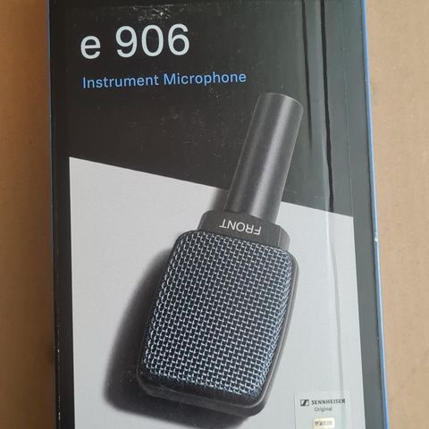Sennheiser e906 Superkardioide - Instrumentmikrofon - NY!