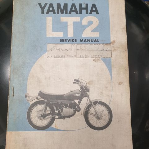 Yamaha 100 LT2 Service manual 1970/71