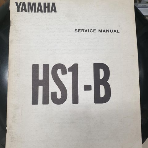 Yamaha 90 HS1 B  Service manual 1970/71