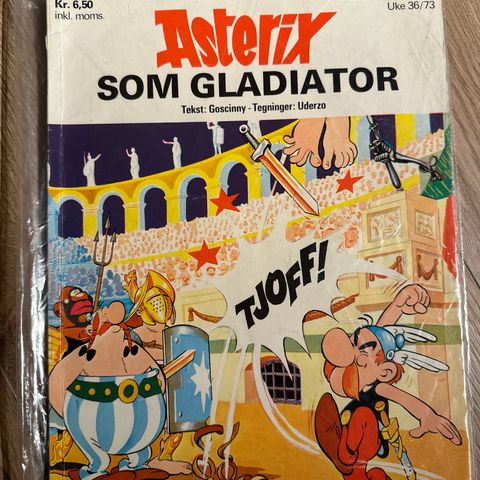 Asterix 11 som gladiator