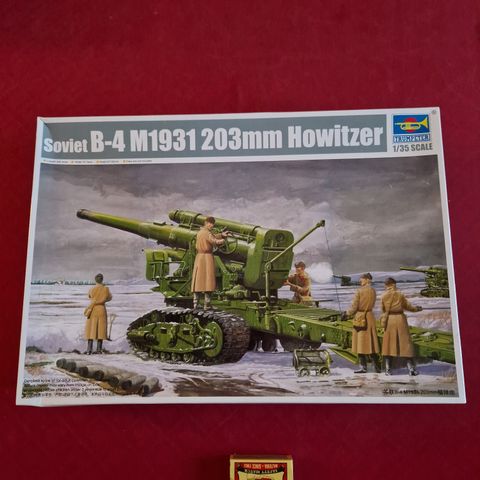Soviet B-4 M1931 203mm Howitzer, Trumpeter, selges kr 400