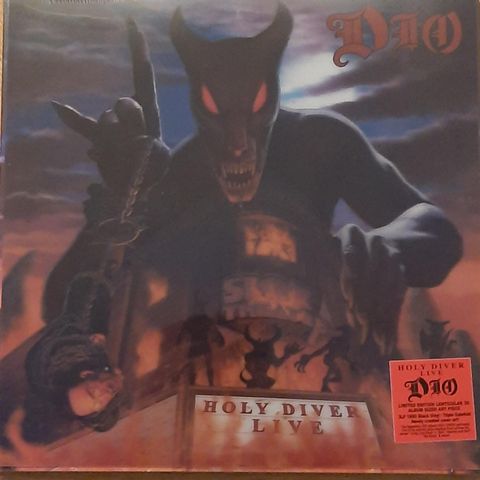 Dio.Holy diver live.3 lp