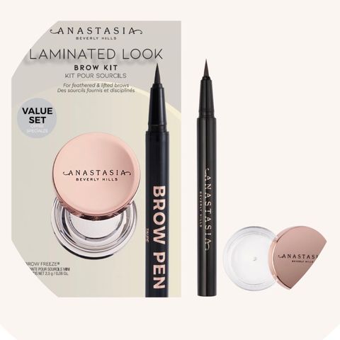 Laminated Look Brow Kit Medium Brown - Anastasia