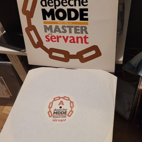 Depeche Mode master & servant/(set me free)remotivate 12" EP single, 45rpm