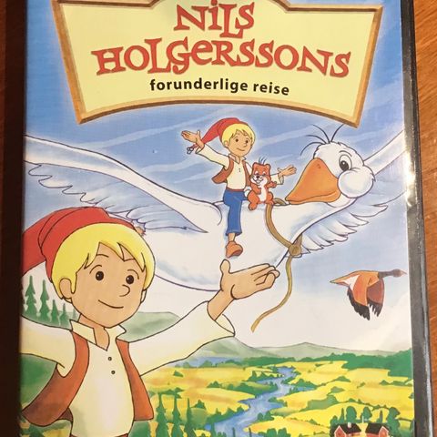 Nils Holgerssons : forunderlige reise DVDer 🔥begge som ny!!