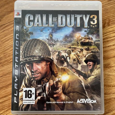 ps3 spill CALL OF DUTY 3 COD
