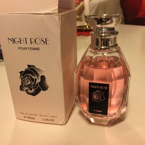 Night Rose. 100 ml. Edp. Som ny. Parfyme. Duft