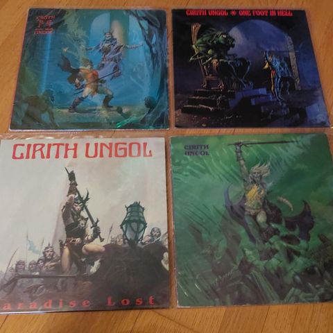 CIRITH UNGOL LP gamle pressinger heavy doom metal