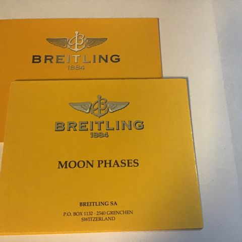 Breitling Moon Phases Manual