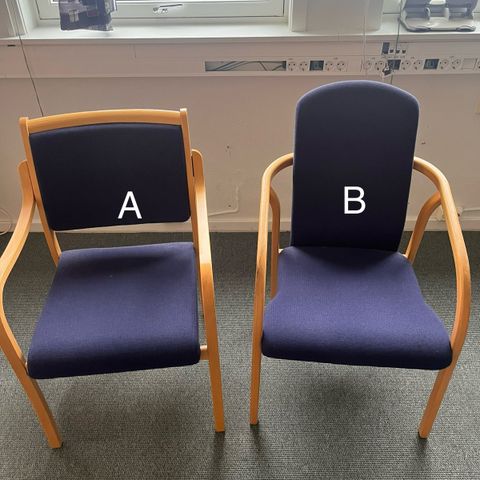 stol kontor (A er solgt)