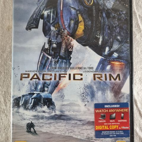 Pacific Rim DVD ripefri med norsk tekst