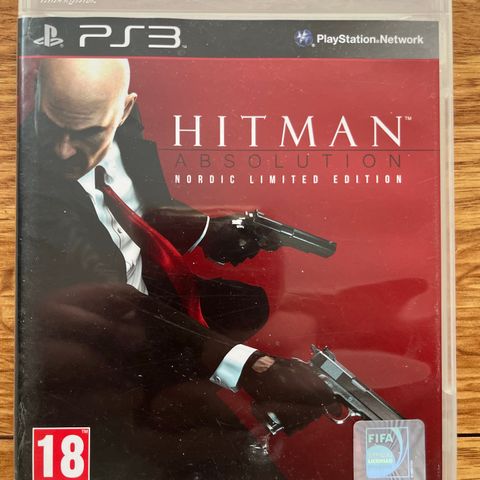 ps3 spill HITMAN ABSOLUTION NORDIC LIMITED EDITION