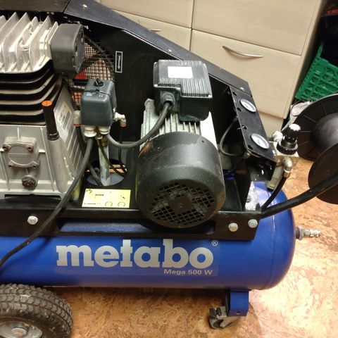 Metabo Mega 500W kompressor.