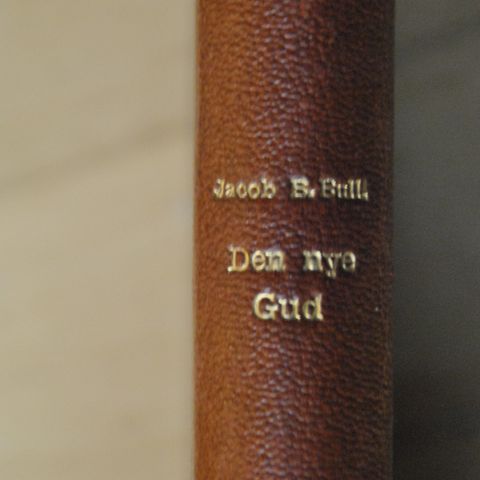 JACOB B BULL:  Den nye Gud.. 2. .Oplag  1917