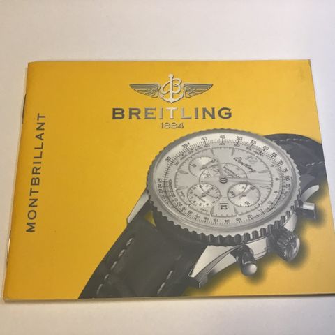 Breitling Montbrillant - Instructions Manual