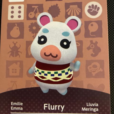 Animal Crossing amiibo card 067 Flurry