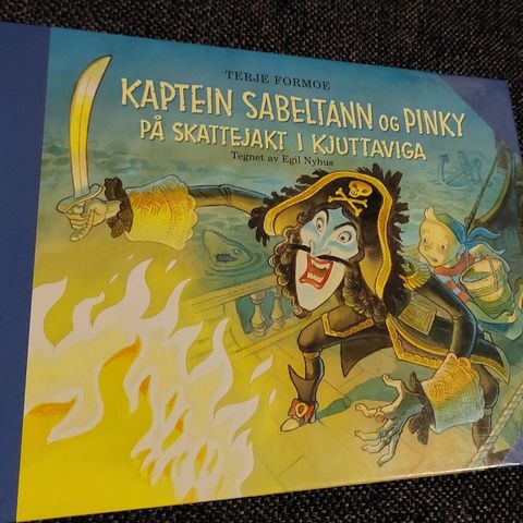 Kaptein Sabeltann barnebok