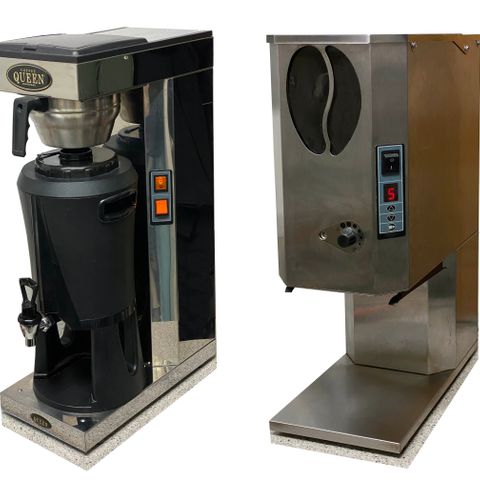 Kaffetrakter och kaffekvern i god stand säljes