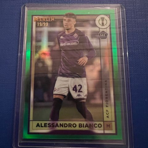 Alessandro Bianco Rookie fotballkort /99