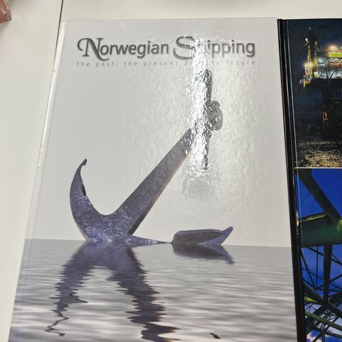 Shipping bøker selges samlet - Norway Shipping og North Sea Saga