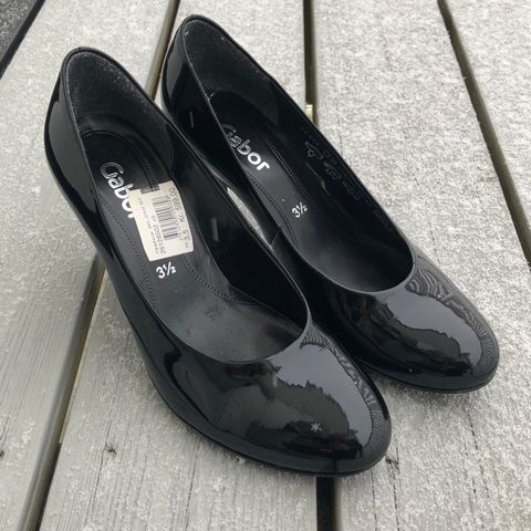 Gabor høyhælte pumps str 3 1/2 (36)