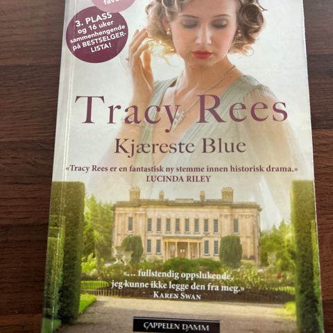 Tracy Rees.Kjæreste Blue . Stor pocket