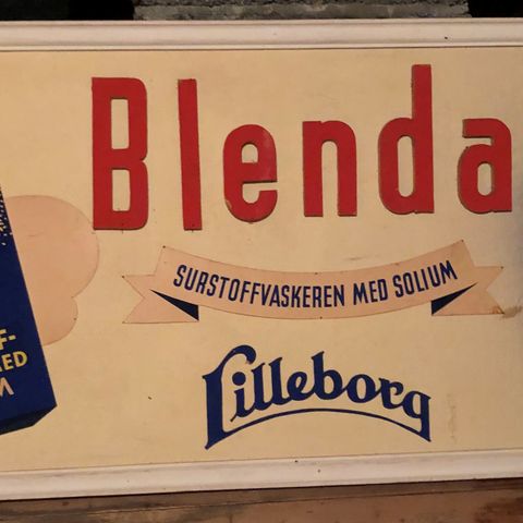 Blenda reklameskilt