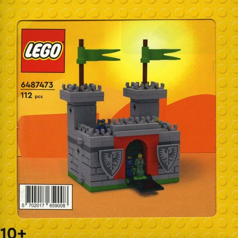 LEGO Buildable Grey Castle | Ny og uåpnet | 6487473