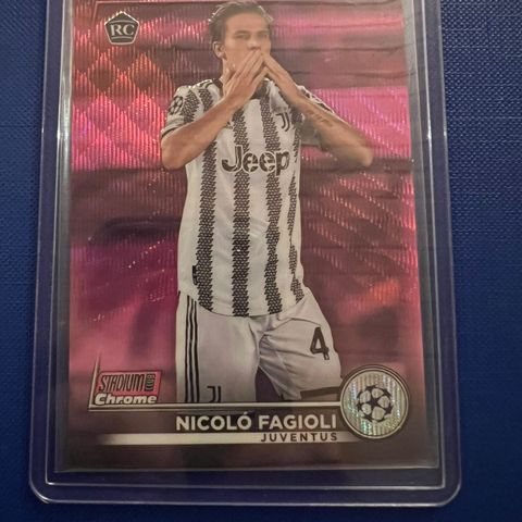 Nicolo fagioli /150 rookie fotballkort