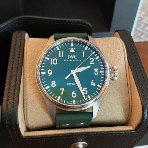 IWC Big Pilot 43.5mm grønn skive