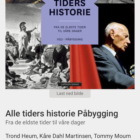 Alle tiders historie.