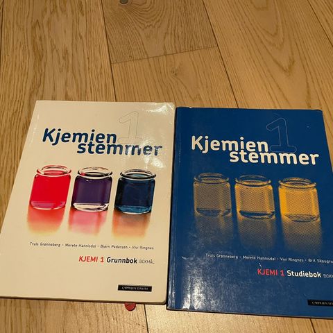 Kjemien Stemmer 1 Grunnbok + Studiebok (Samlet for 149kr!)