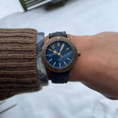 Christopher Ward Trident Bronze Pro 600 38mm