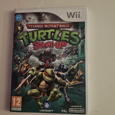 Wii Teenage Mutant Ninja Turtles Smarsh Up