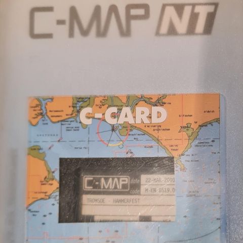 Cmap NT c-card Tromsø-Hammerfest