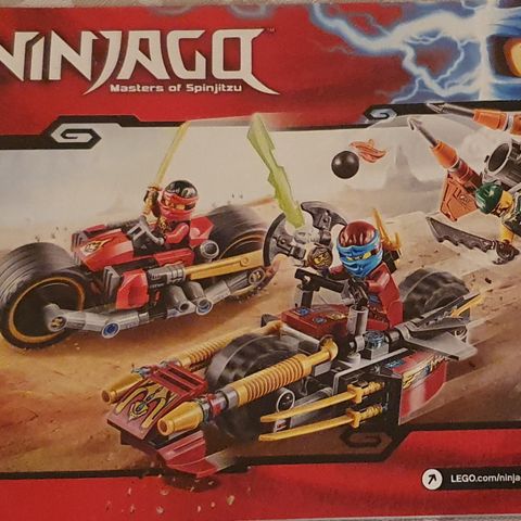 LEGO Ninjago 70600 Ninjajakt på to Hjul