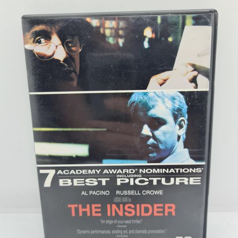 The Insider. Dvd