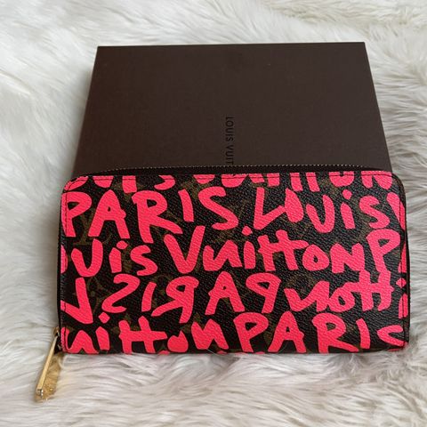 Limited! Louis Vuitton wallet lommebok Graffiti