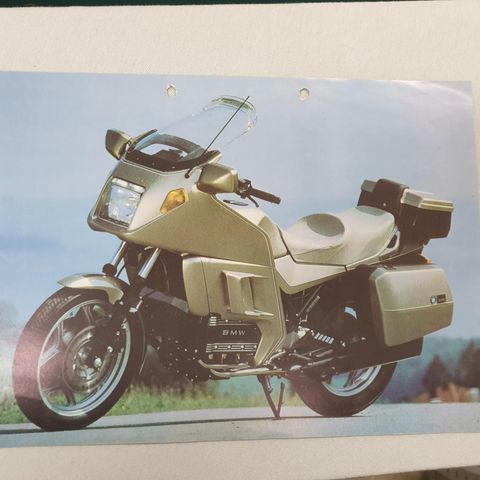 BMW K100 LT Brosjyre