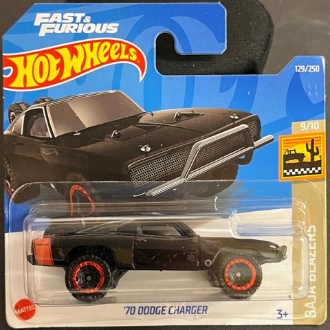 Hot Wheels 70 Dodge Charger - Baja Blazers - HCV70