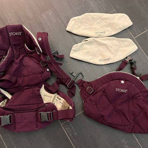 Stokke MyCarrier 3 in 1 bæresele - Front & back