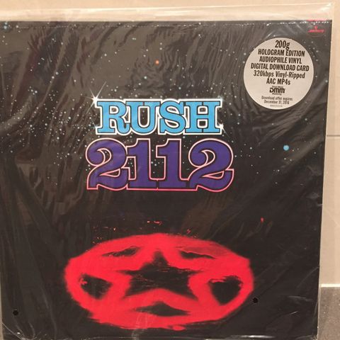 Rush 2112 (US press 2015, 200g, sealed)