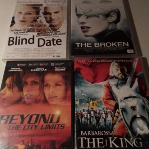 Beyond the city limit- The King - Blind Date- The Broken - Blood Bone