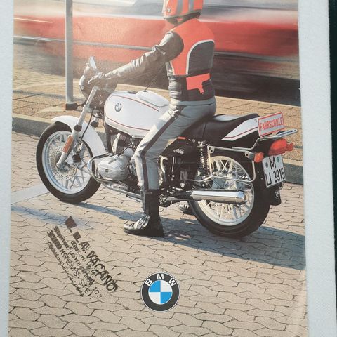 BMW R45 1981 brosjyre