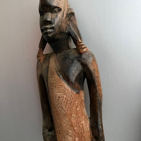 AFRIKANSKE MASKER.  OG ELDRE AFRIKANSKE MANNSFIGURER.