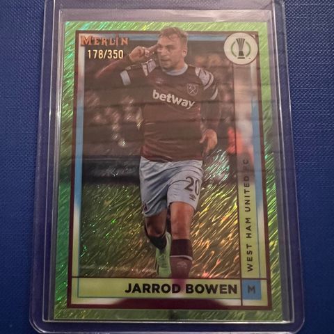 Jarrod Bowen fotballkort /350