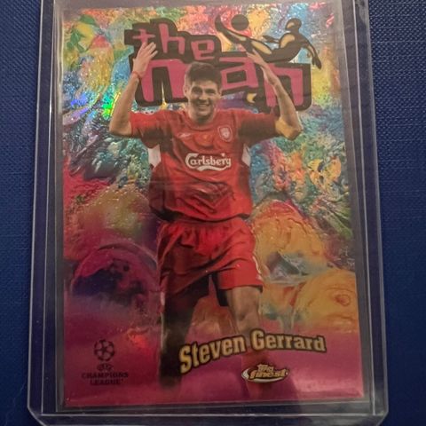 Steven Gerrard the man fotballkort