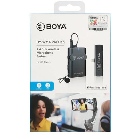 BOYA BY-WM4 PRO-K3 WIRELESS MICROPHONE SYSTEM