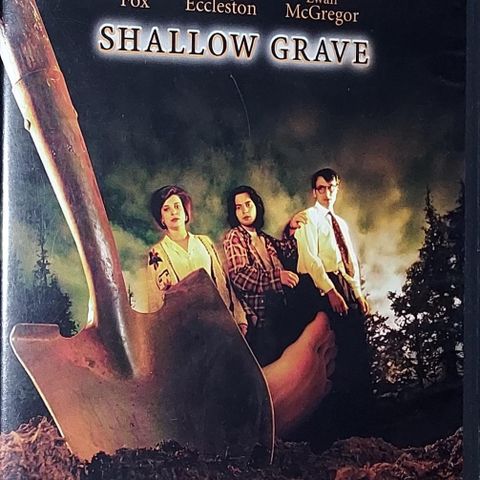 DVD.SHALLOW GRAVE.Sonefri spiller.