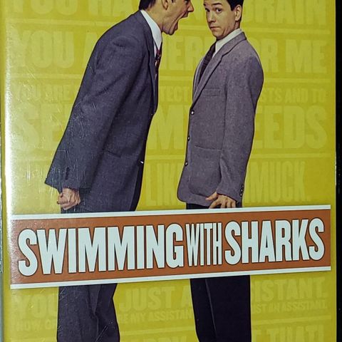 DVD.SWIMMING WITH SHARKS.Sonefri spiller.